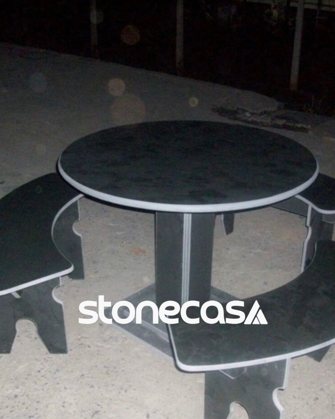 Mesa de Ardósia bancos | Blog Stone Casa mesa-de-ardosia-bancos-stone-casa